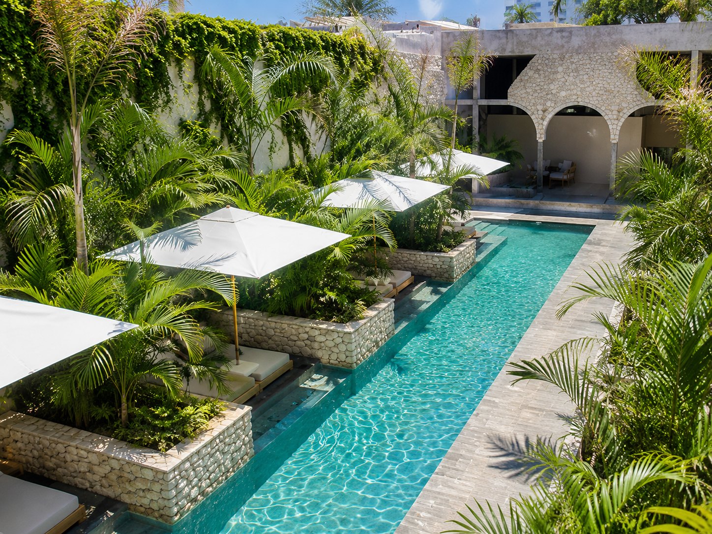 Hotel Óntico Urban Design pool